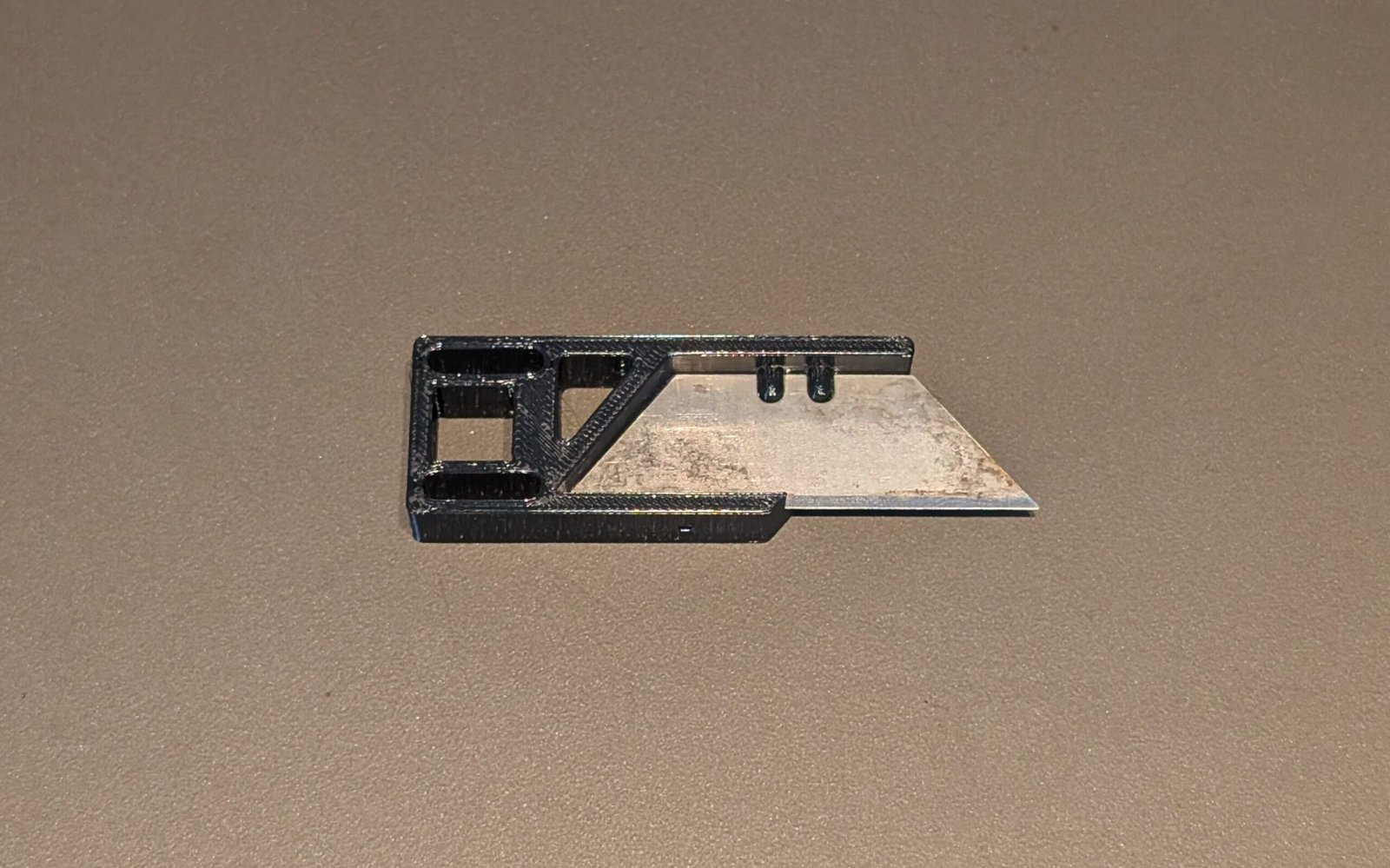 3D print van technisch onderdeel met verstevigingsstructuur.